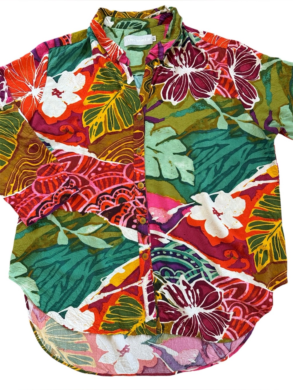 JAMS WORLD 3/4 Sleeve Blouse Size XL